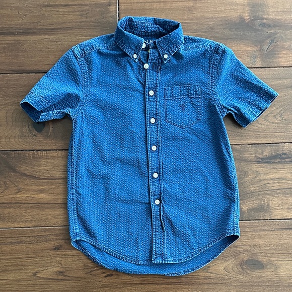 Polo by Ralph Lauren Cotton Seersucker Short-Sleeve Shirt - Picture 1 of 3